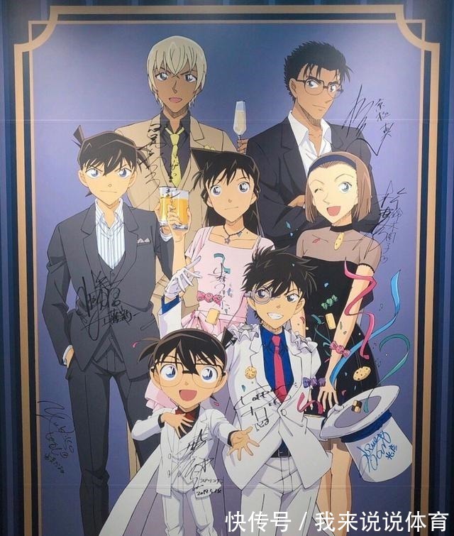 柯南咖啡|历年名侦探柯南咖啡店宣传图,风格各异,2021年海报不见男女主!