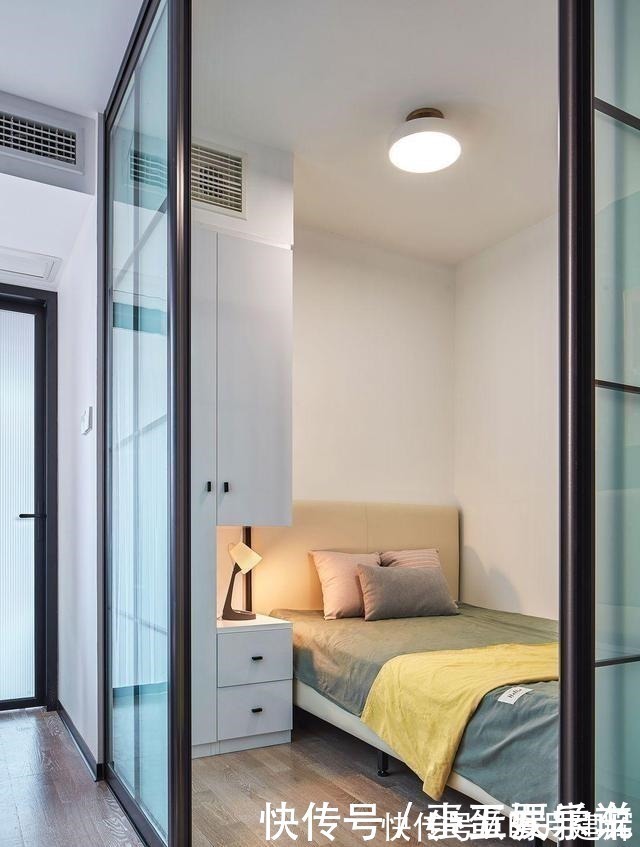 分离式|套内35㎡,空间丝毫不浪费!挤出两房一厅,卫生间分离式设计!