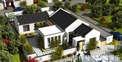 房屋|两套平房户型，一套中式，一套西式，都是面宽16米3室1厅，比较后发现有这么大区别