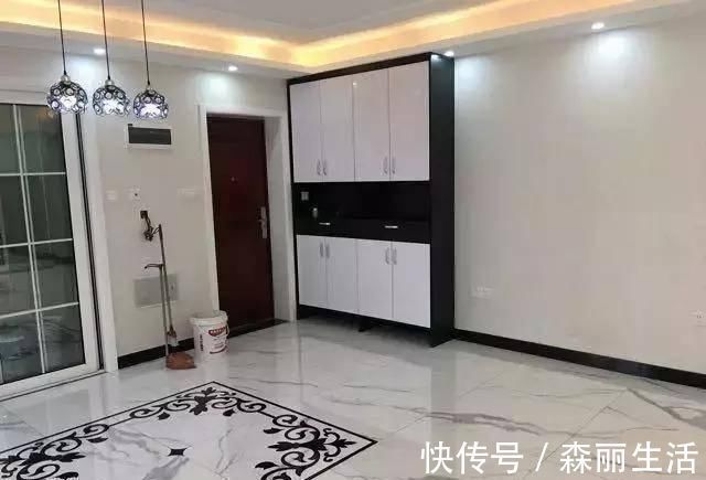 家具|晒晒我的新房,家具还没进场就美炸了,邻居说地砖很特别