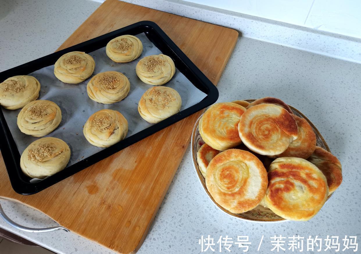 馅料|天气再热，这个馅料的酥饼不能错过，一出锅就吃了三个，真香