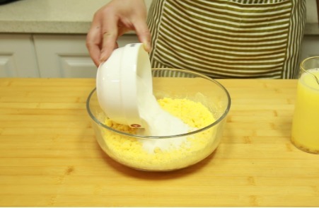 蛋糕|玉米面最正确的做法,开水一烫,筷子一搅,儿子说比蛋糕好吃