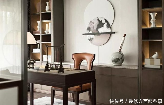 新中式|143平新中式四居室,大面积落地窗,自然风光尽收眼底