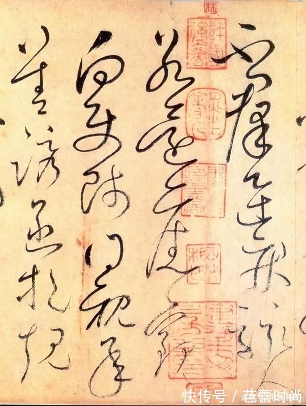 宋苏舜钦!怀素《自叙帖》奔蛇走虺势入座,骤雨旋风声满堂