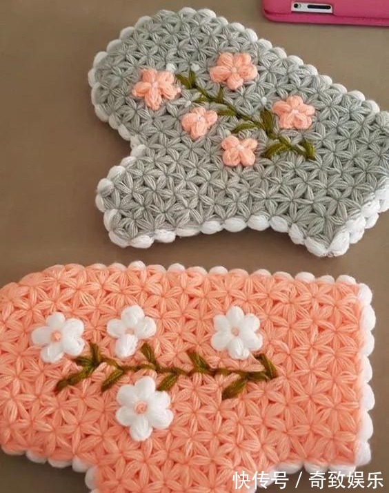 家居|一种针法便钩了这么多家居好物,瞬间让你爱上钩针编织!附教程
