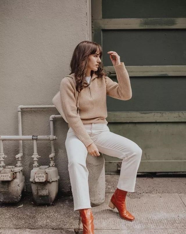 踝靴 秋冬靴子这样穿,搭什么都时髦!秋冬靴子这样穿,搭什么都时髦!