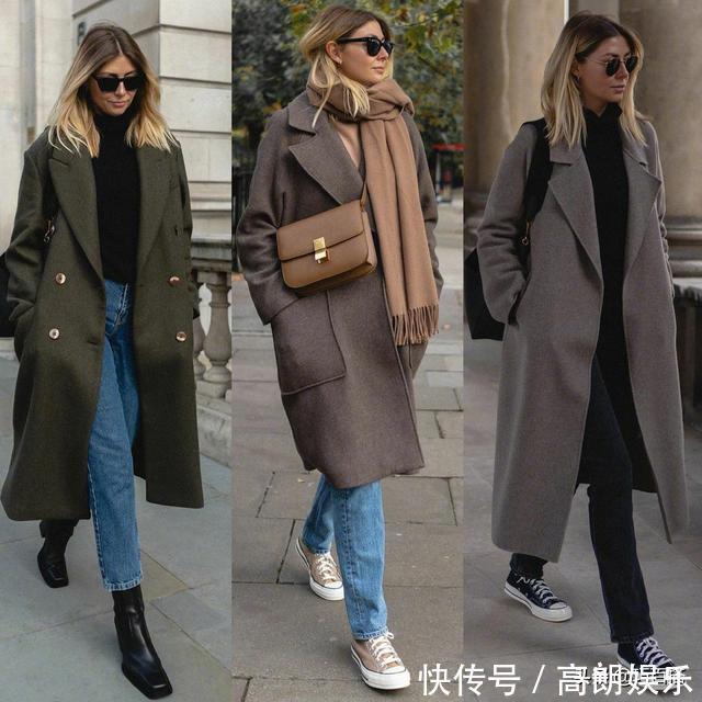 时尚博主的基础款造型,堪称通勤穿搭的灵感来源,气质干练又时尚