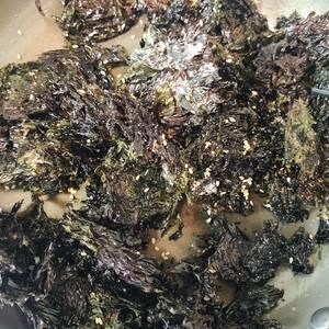 超简单 紫菜变海苔 自制小零食【香酥海苔】