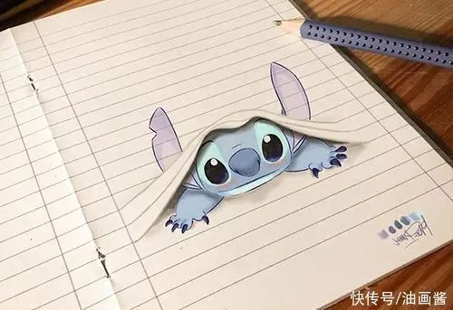 爱丽丝@突破次元界限,这些笔记本上的插画,都跳出来了