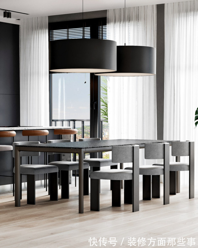 现代|175平明朗宽敞舒适的家，消除工作的疲惫，忘却都市的喧闹