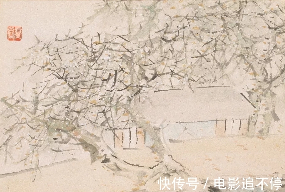 山水画@惜墨如金|虚谷山水画,难得一见!