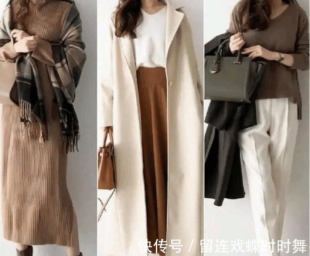 大衣 气质的日本小姐姐,通勤风穿搭示范,职场女生可以学学!