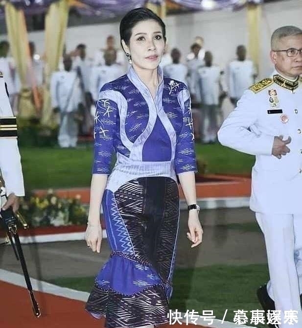 刺绣@苏提达过于小气!发长文解读自己最新造型,合影却将诗妮娜裁掉