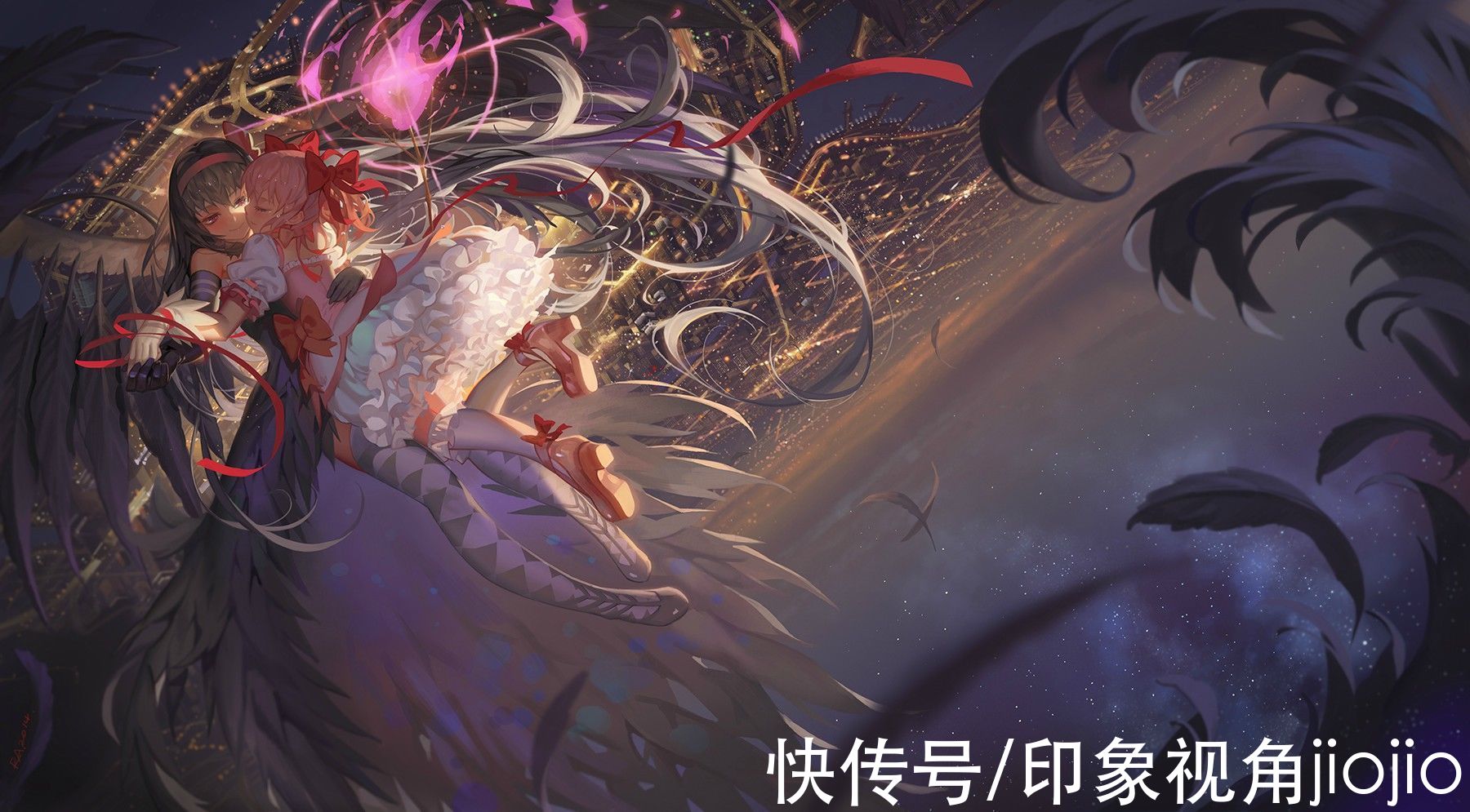 油画|油画质感与天真萝莉相结合的插画，非常的明亮生动