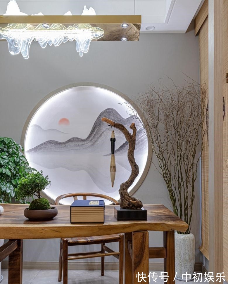 沐宸|80后大叔的二次装修,果断选择新中式,全屋素雅耐看,相当有品位