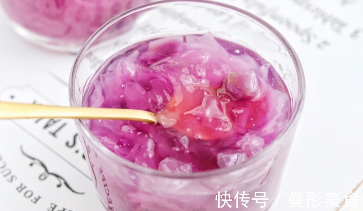 冰糖|既是甜品也是补品,这么好吃的紫薯银耳羹,女性朋友不要错过