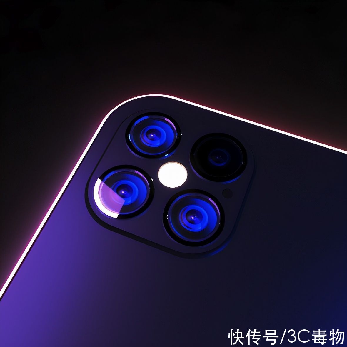 iphone14pro|iPhone14Pro渲染图：四曲屏+55W无线充，屏下相机彰显苹果野心