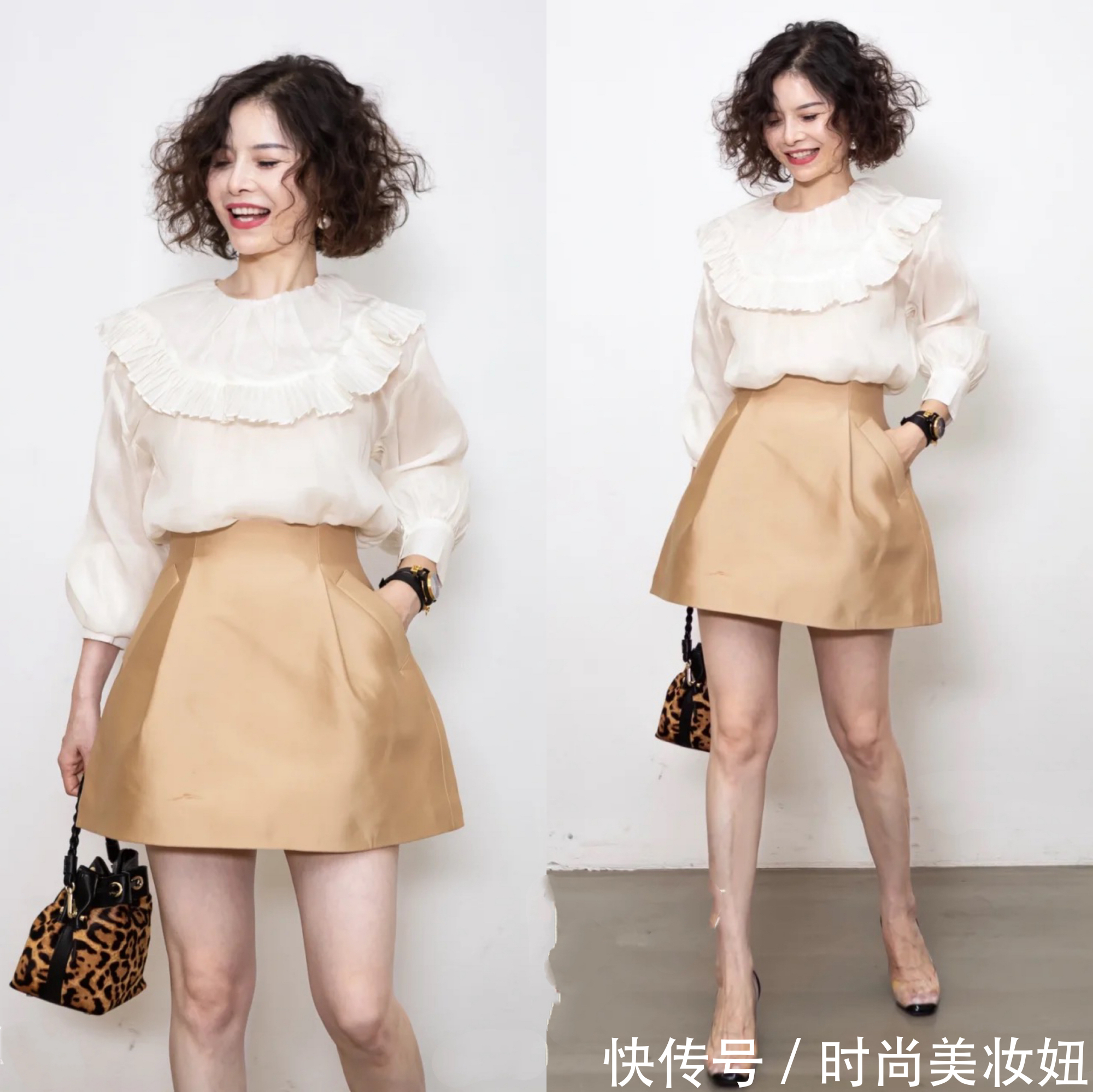 条街|时髦与年龄无关,看40岁时尚博主洋气穿搭,甩年轻人几条街