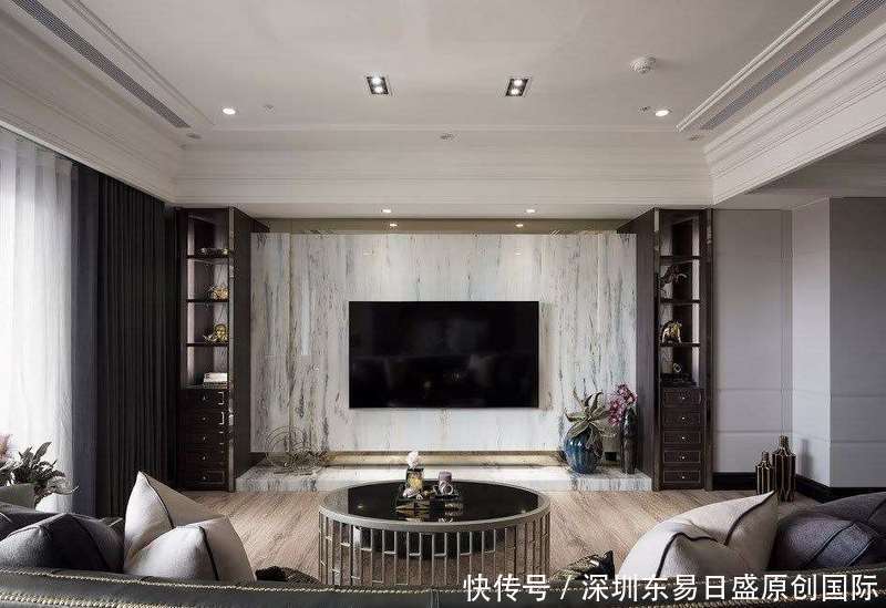 大理石|137平米新古典风格，打造浪漫居家美宅