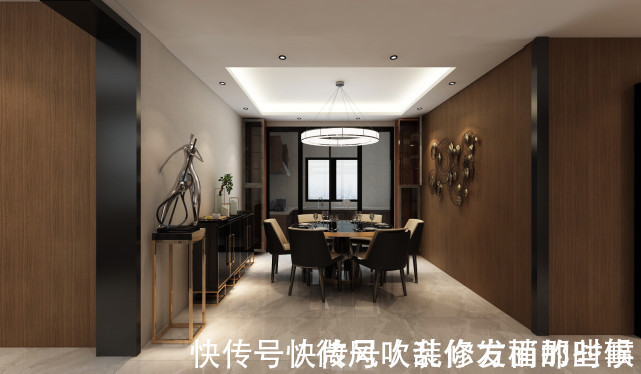 新中式风|145平简洁明快的新中式风,这样设计既传承又创新