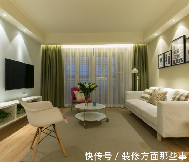 二居室|90㎡北欧式二居室,温馨简洁、自然清新的居所