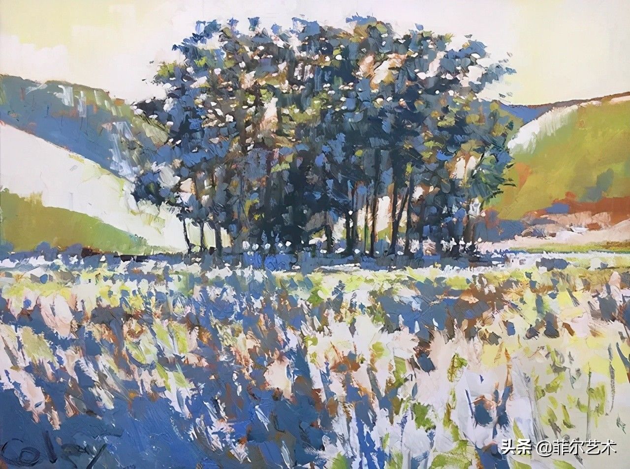 科利|光色十足，如梦如幻~美国画家尼古拉斯·科利风景油画作品欣赏