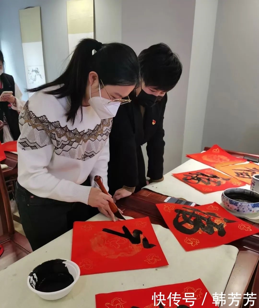 文化艺术课堂|春联福字自己写,那才有年味儿!