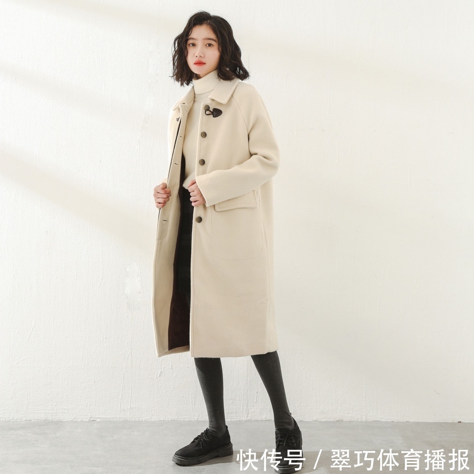 小肚腩 今主流一种搭配:呢大衣+裸靴,建议32-46岁女人初二拜年穿