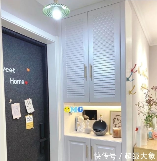 收纳|她家新房不吊顶只走石膏线,效果简约大方又漂亮,生活过得很舒适~