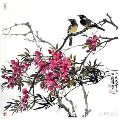 墨彩|墨彩成就艺术人生一一当代花鸟名家叶国权作品欣赏