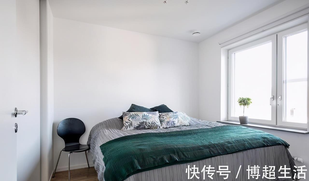 白色|夫妻46㎡一居,玄关规划衣帽间,大白墙整洁清新,精致小家太美了