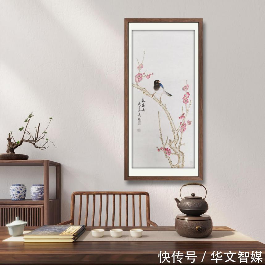 兰花!家中挂上这组四条屏,可助你培养君子品性