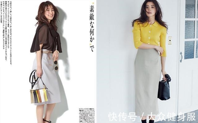 右图 高级灰不容易驾驭,看看会穿的女人,是如何穿出它的高级感!