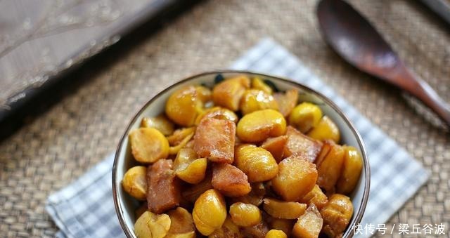 用来|板栗别只总和肉红烧,和它做搭档,味道丝毫不逊色,用来下饭超赞