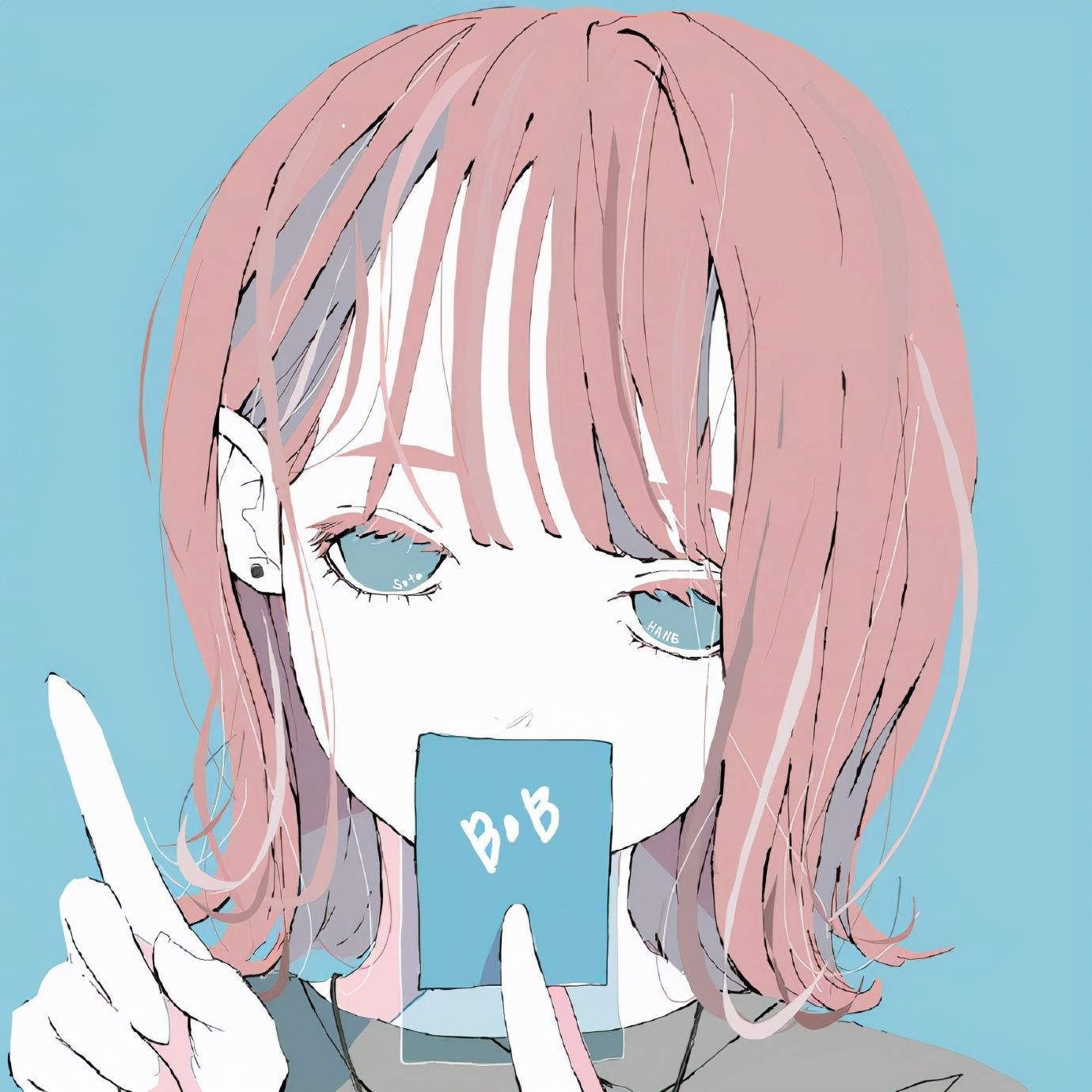 大佬&这位画师大佬的作品好适合做头像啊,情绪表达简直绝了