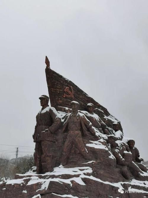 【欣赏】雪后的晋绥边区革命纪念馆（组图）