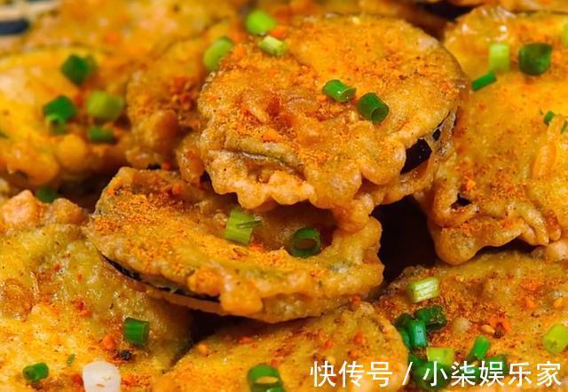 茄子不要再红烧了，教你独特新吃法，外酥里嫩，一口一个特别过瘾