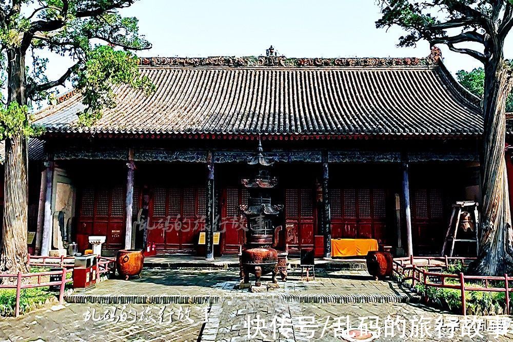 壁画|山西这座古寺 有世界最高的多彩琉璃塔 国宝《赵城金藏》全球仅一部