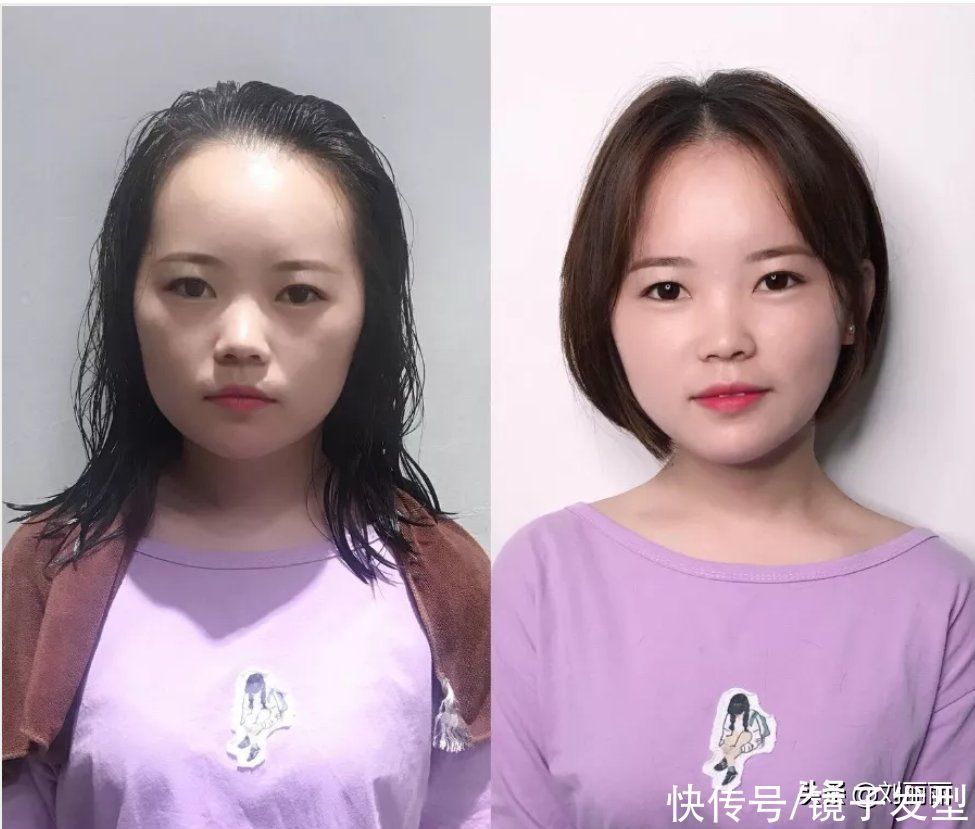 剪短 发型这样换,效果就是不一样,美到就像变个人