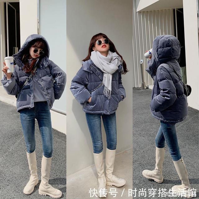 时尚博主|忽然发现,今年火了一种“羽绒服”,时髦不臃肿,很适合小个子