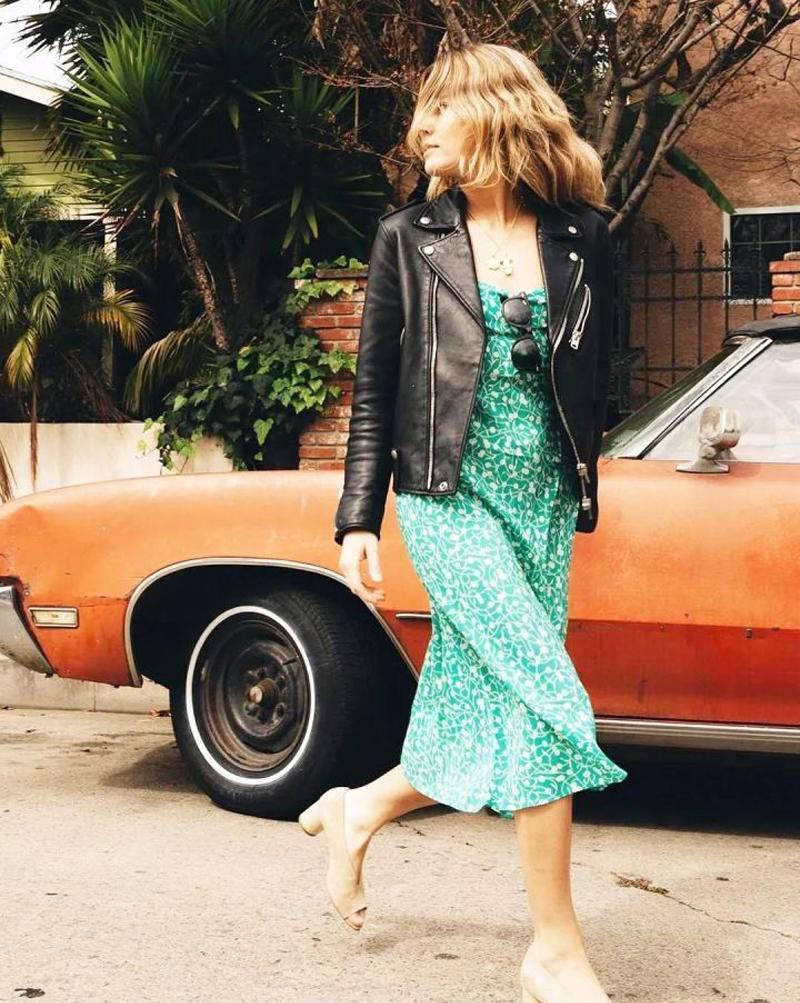  搞定|印花连衣裙+外套，5款造型搞定空调屋穿搭，时髦温度两手抓