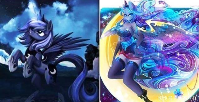 紫悦|小马宝莉当紫悦有了天使之翼,露娜换上精灵翅膀,柔柔变小恶魔