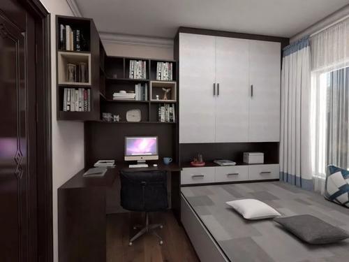 小卧室|小卧室不要再买床了,头次见有钱人做这种设计,省钱实用又好看