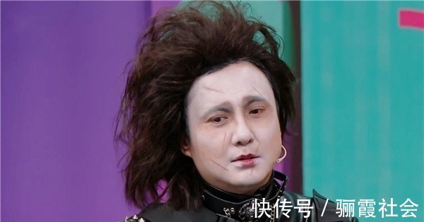 沈騰COS剪刀手愛(ài)德華，突然大笑把假發(fā)笑掉，網(wǎng)友直言笑到飆淚