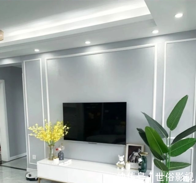 背景墙|照着网上装的房子太成功了,全屋贴墙布,漂亮又高级,越看越喜欢~