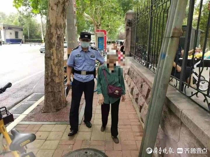 巡特警大队|警心暖民心，济南市中民警帮助迷路老人回家