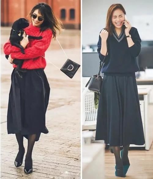 打底袜又美又撩，它的搭配指南在此，每一套都值得收藏！