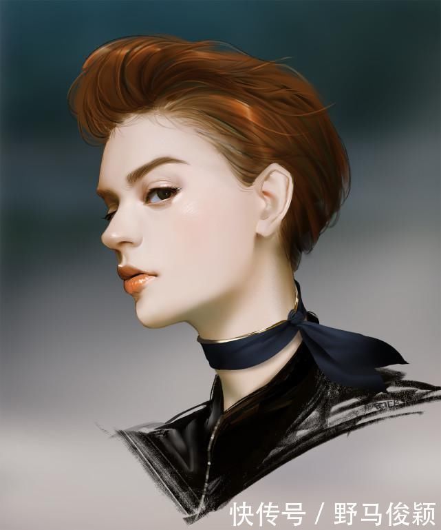 插画&光影运用十分成熟的一组插画作品!画面相当唯美值得学习借鉴!