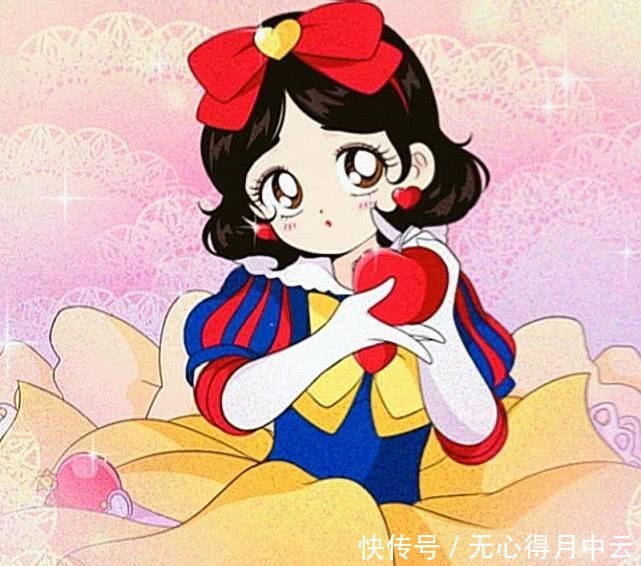 大眼|日漫画风的迪士尼公主经典的大眼小脸,日系花木兰女人味十足