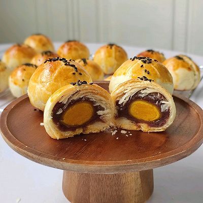 油皮|纯手工制作蛋黄酥